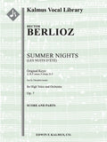 Summer Nights, Op. 7 (Les Nuits d'Ete), (Original keys: A, B, F minor, F-sharp, D, F) Cover Image