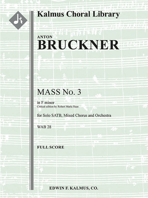 Mass No. 3 in F minor Cover Image