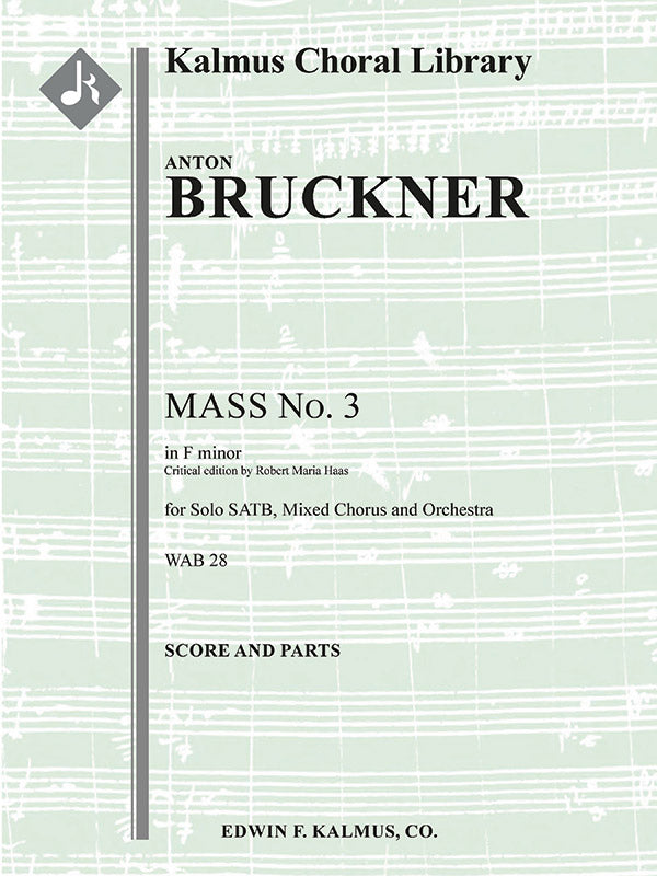 Mass No. 3 in F minor Cover Image