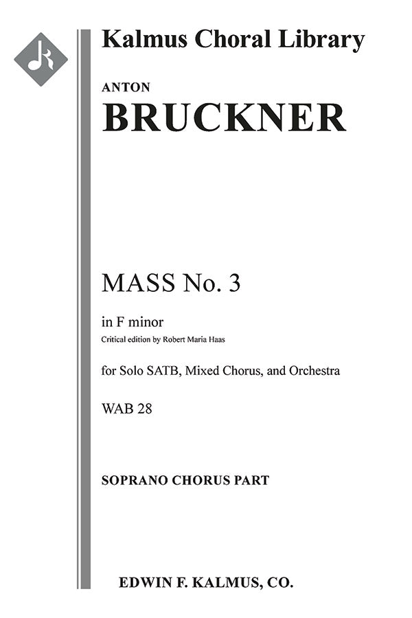 Mass No. 3 in F minor Cover Image