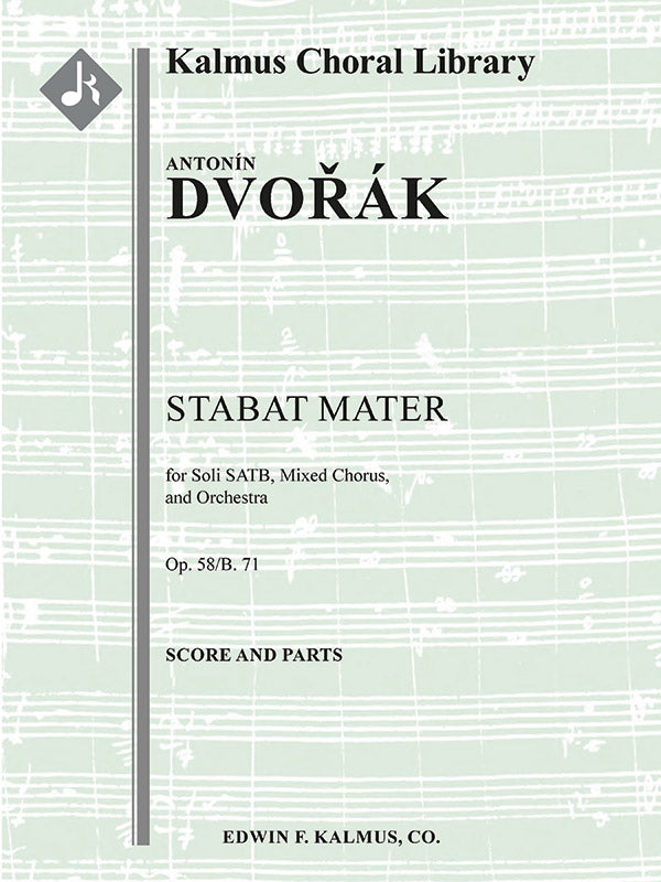Stabat Mater, Op. 58/B. 71 Cover Image