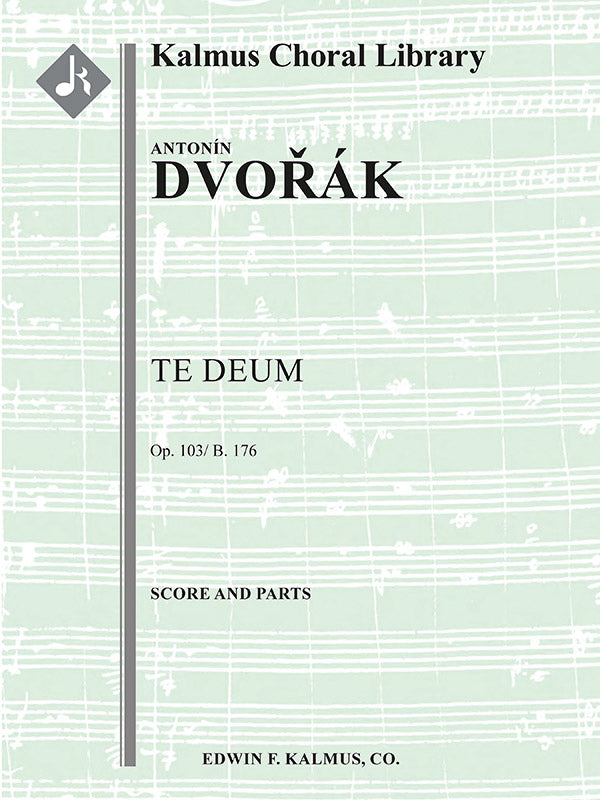 Te Deum, Op. 103/B. 176 Cover Image