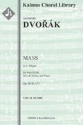 Mass in D, Op. 86/B. 175 Cover Image