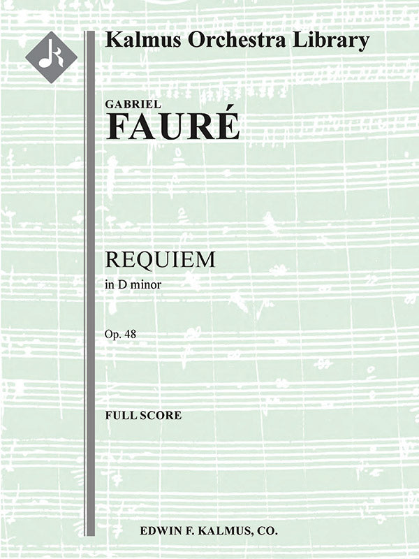 Requiem, Op. 48 (final version, 1900) Cover Image