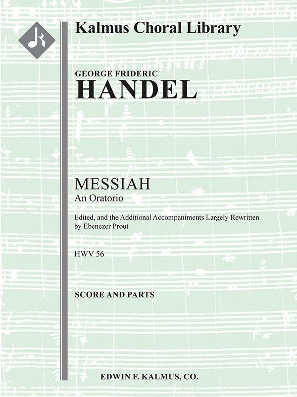 Messiah, HWV 56 (complete, Prout Edition) Cover Image