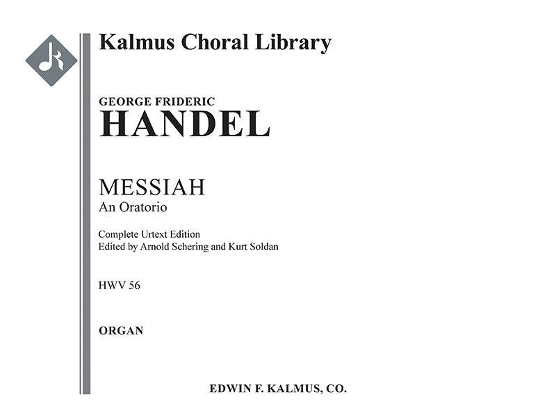 Messiah, HWV 56 (Urtext, complete) Cover Image