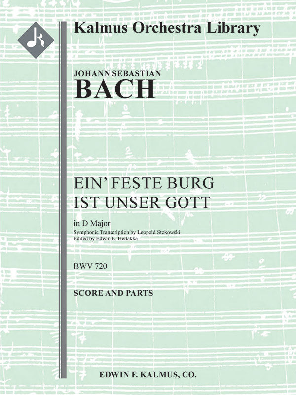 Chorale Prelude: Ein' feste Burg ist unser Gott, BWV 720 Cover Image