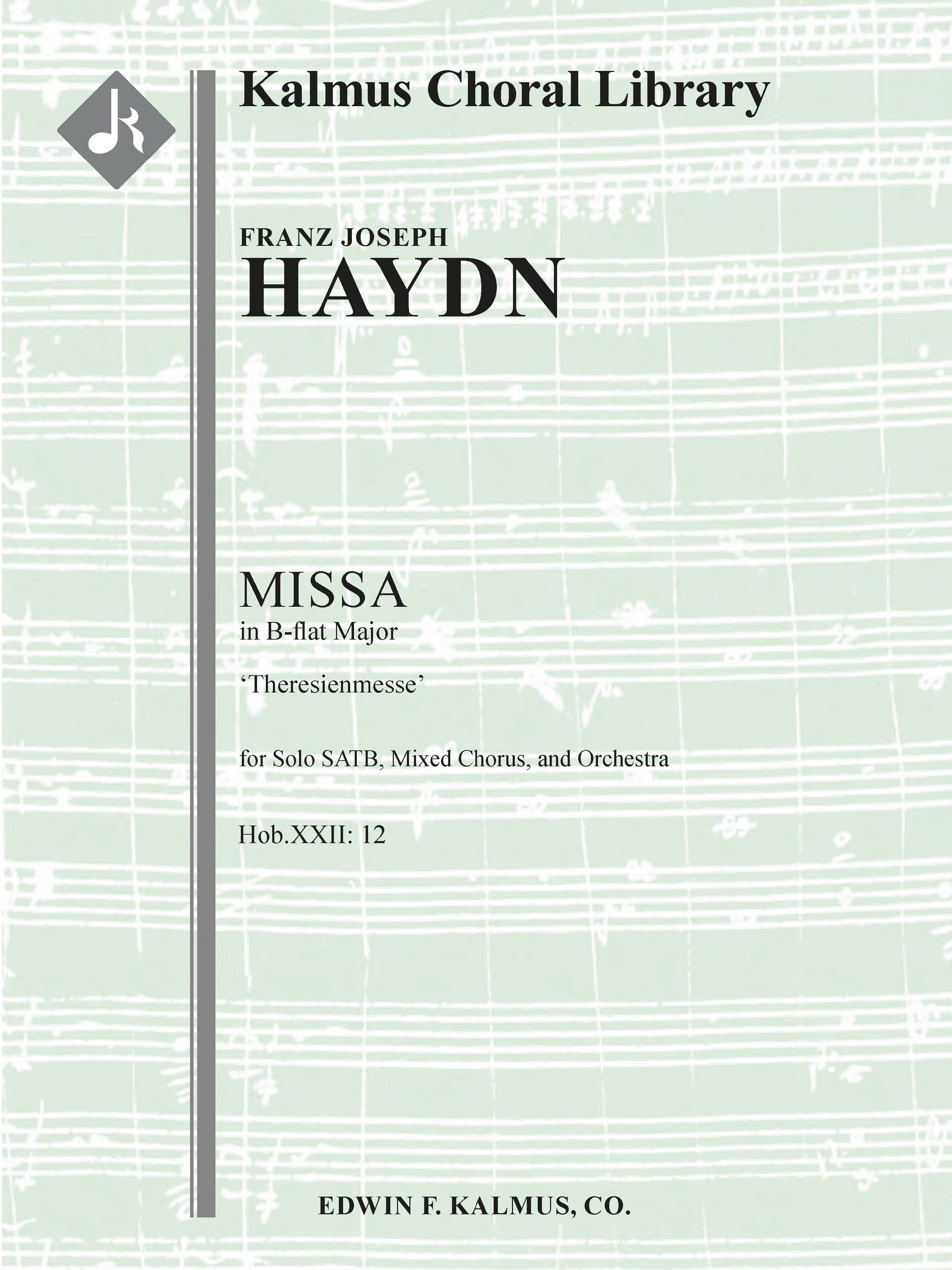 Missa in B-flat, Hob.XXII: 12 'Theresienmesse' Cover Image