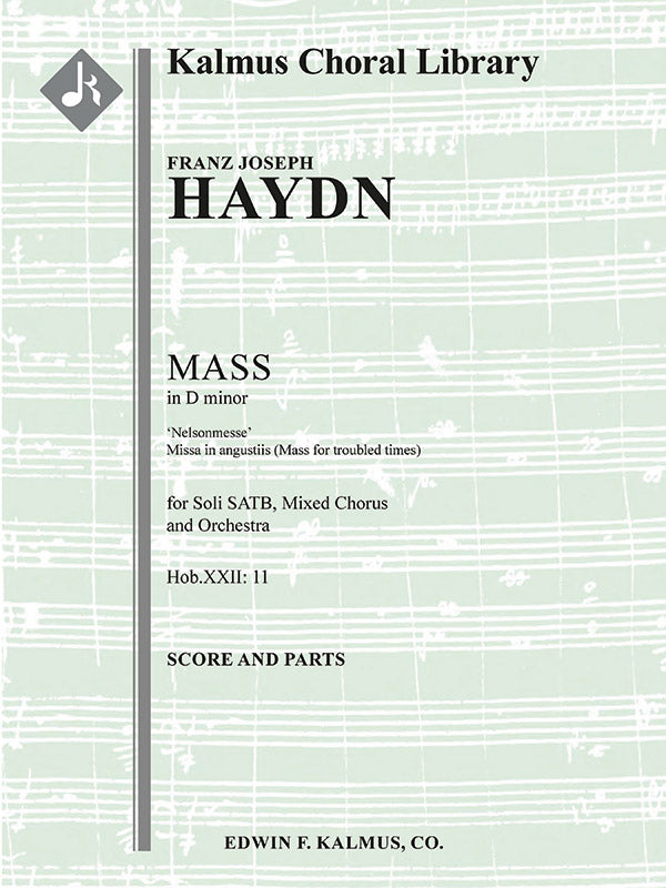 Missa in D minor, Hob.XXII: 11 'Nelsonmesse' (Lord Nelson Mass; Coronation Mass; Missa in Angustiis) Cover Image
