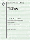 Tui Sunt Coeli [Aus dem Danklied zu Gott, Hob. XXVc: 8] Cover Image