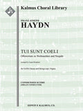 Tui Sunt Coeli [Aus dem Danklied zu Gott, Hob. XXVc: 8] Cover Image