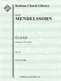 Elijah (Elias), Op. 70 Cover Image