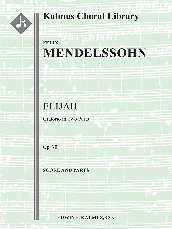 Elijah (Elias), Op. 70 Cover Image