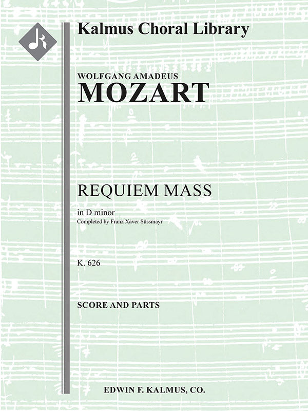 Requiem Mass in D minor, K. 626 Cover Image