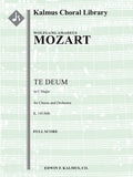 Te Deum in C, K. 141/66b Cover Image