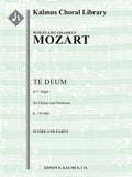 Te Deum in C, K. 141/66b Cover Image