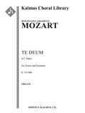 Te Deum in C, K. 141/66b Cover Image
