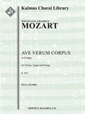Ave Verum Corpus, K. 618 Cover Image