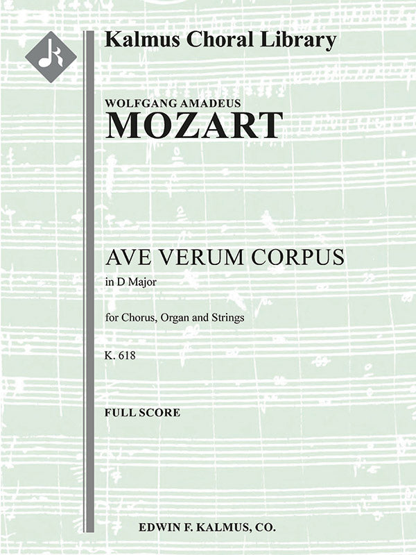 Ave Verum Corpus, K. 618 Cover Image