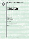 Mass in C, K. 167 (Missa Trinitatis) (All new materials) Cover Image