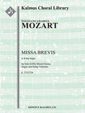 Missa Brevis in B-flat, K. 275/272b Cover Image