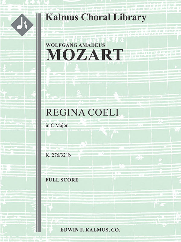 Regina Coeli in C, K. 276/321b Cover Image