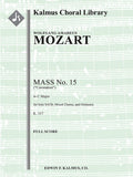 Mass No. 15 in C, K. 317 (Coronation Mass) Cover Image