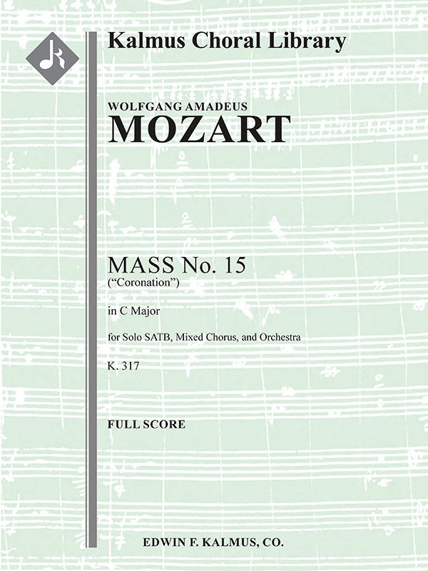 Mass No. 15 in C, K. 317 (Coronation Mass) Cover Image