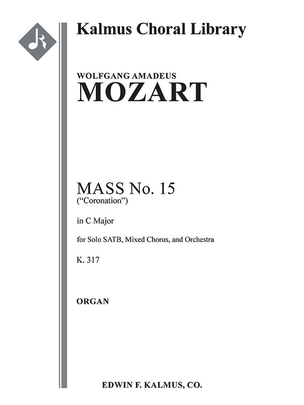 Mass No. 15 in C, K. 317 (Coronation Mass) Cover Image