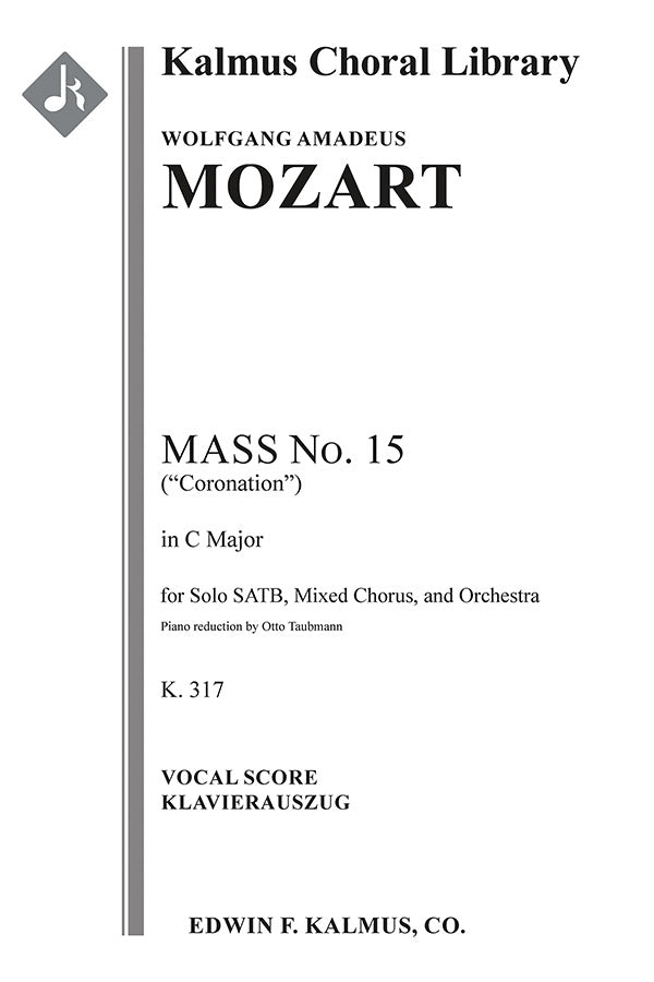 Mass No. 15 in C, K. 317 (Coronation Mass) Cover Image