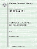 Vesperae Solennes de Confessore, K. 339 Cover Image