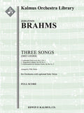 Three Songs (Drei Lieder) [collection] Cover Image