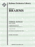 Three Songs (Drei Lieder) [collection] Cover Image