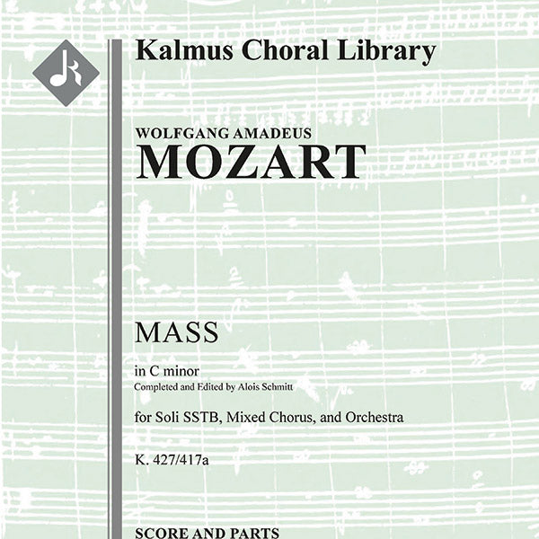 Mass in C minor, K. 427/417a (Schmitt) Cover Image