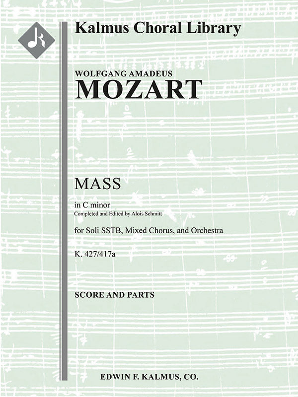 Mass in C minor, K. 427/417a (Schmitt) Cover Image