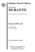 Magnificat in B-flat [Spurious attribution to Pergolesi] Cover Image
