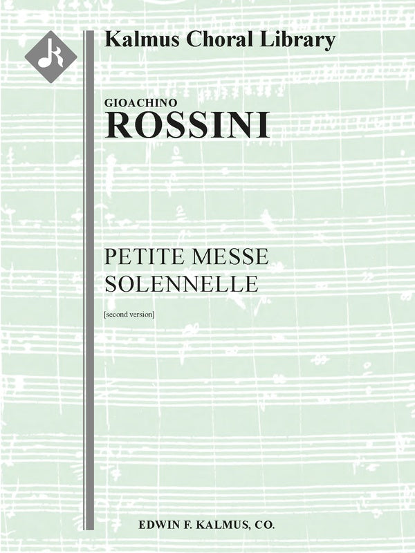 Petite Messe Solennelle (second version) Cover Image