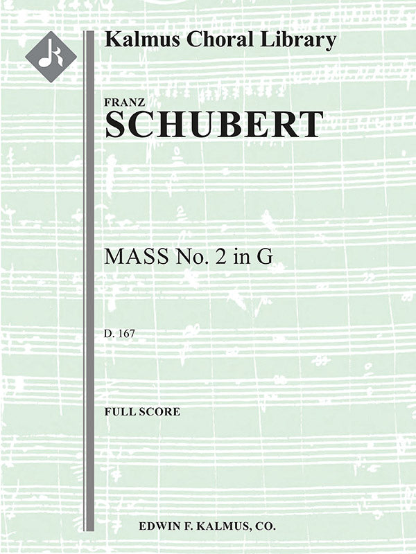 Mass No. 2 in G, D. 167 (1815) Cover Image