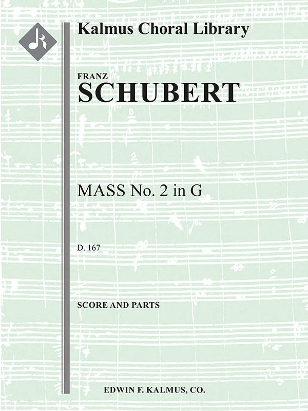 Mass No. 2 in G, D. 167 (1815) Cover Image