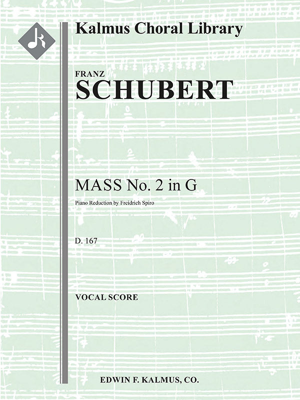 Mass No. 2 in G, D. 167 (1815) Cover Image