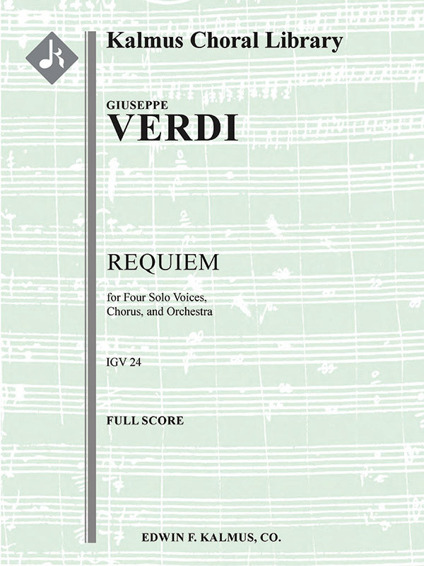 Requiem (Messa da Requiem; Totenmesse) Cover Image