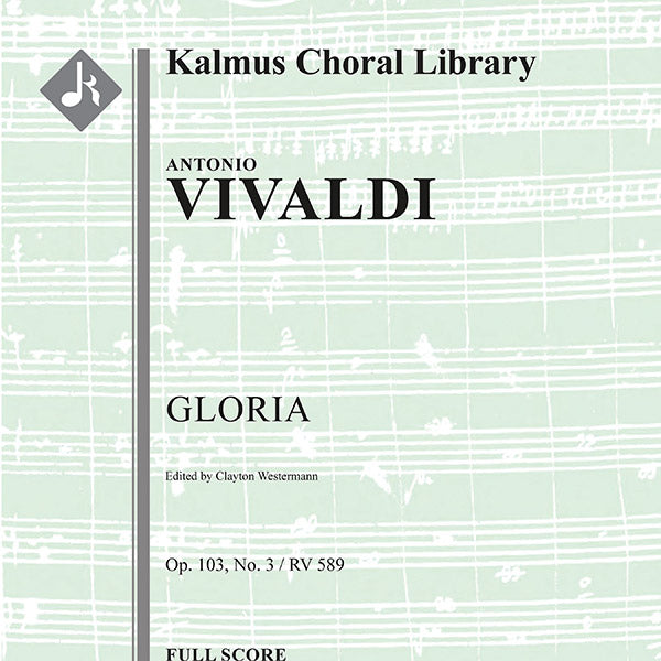 Gloria in D, Op. 103 No. 3/ RV 589 Cover Image