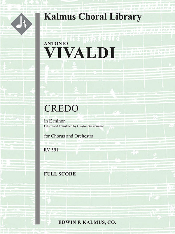 Credo in E minor, RV 591 Cover Image