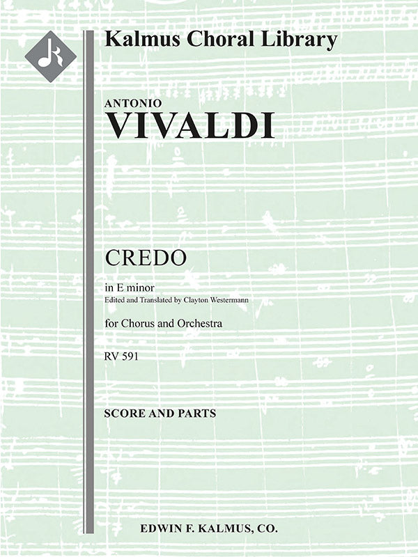 Credo in E minor, RV 591 Cover Image