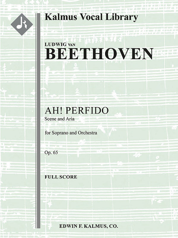 Ah! Perfido, Op. 65 Cover Image