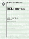 Ah! Perfido, Op. 65 Cover Image