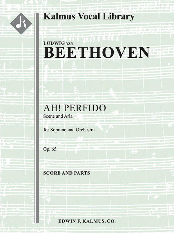 Ah! Perfido, Op. 65 Cover Image