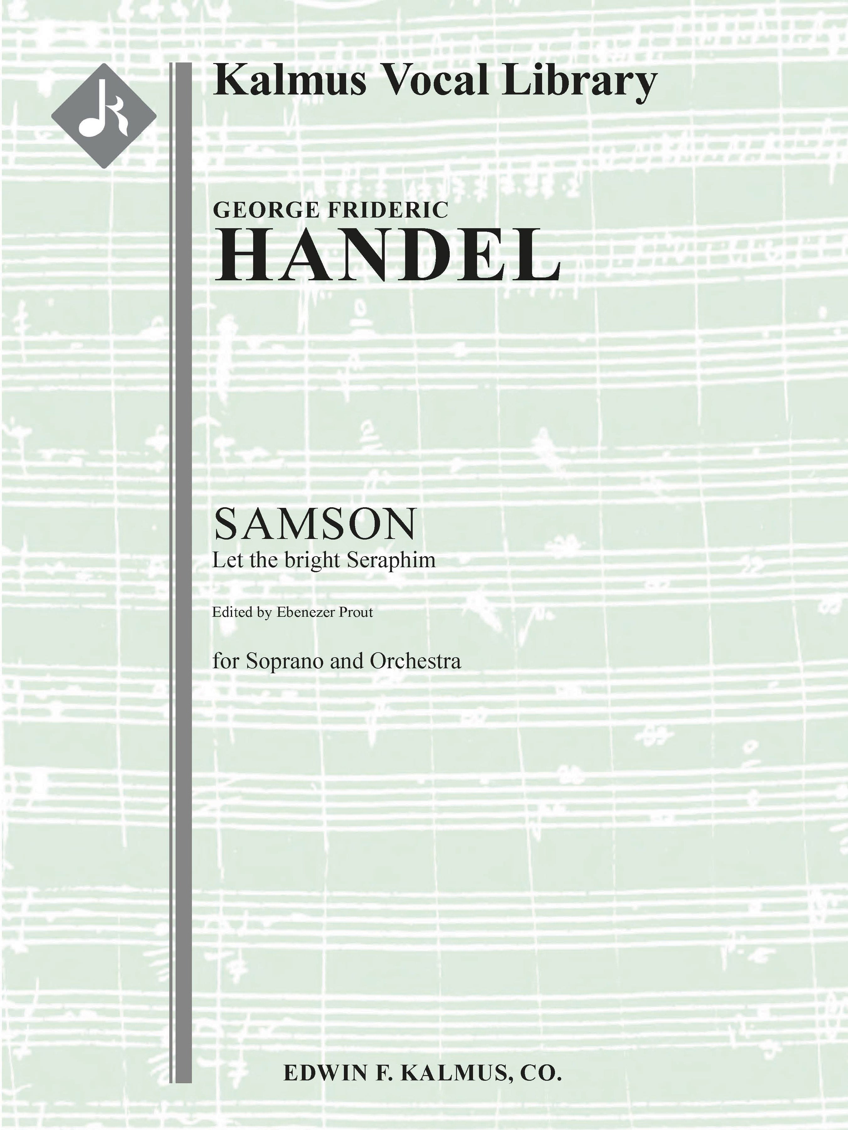Samson, HWV 57: Let the bright seraphim Cover Image