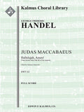 Judas Maccabaeus, HWV 63, Act III, Final Chorus: Hallelujah, Amen Cover Image