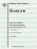 Des Knaben Wunderhorn; No. 6: Des Antonius von Padua Fischpredigt, low voice (C minor, original key) Cover Image